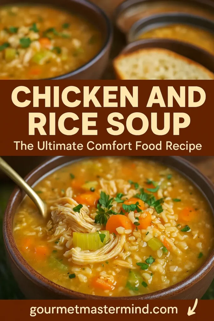 Chicken and Rice Soup The Ultimate Comfort Food Recipe