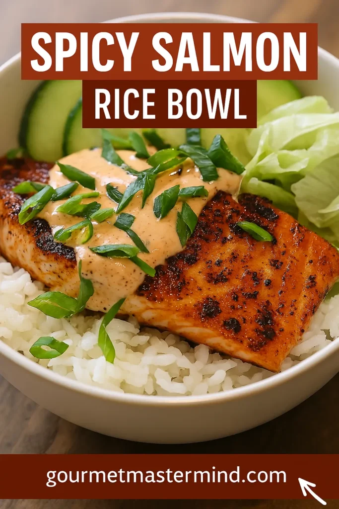 Spicy Salmon Rice Bowl Recipe