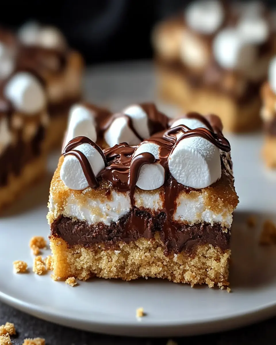Irresistible Smores Cookie Bars That Will Ignite Your Tastebuds 5
