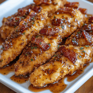 Maple Glazed Chicken with Crispy Bacon Recipe