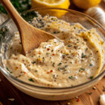Homemade garlic parmesan sauce recipe