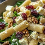 Feta Rigatoni Salad