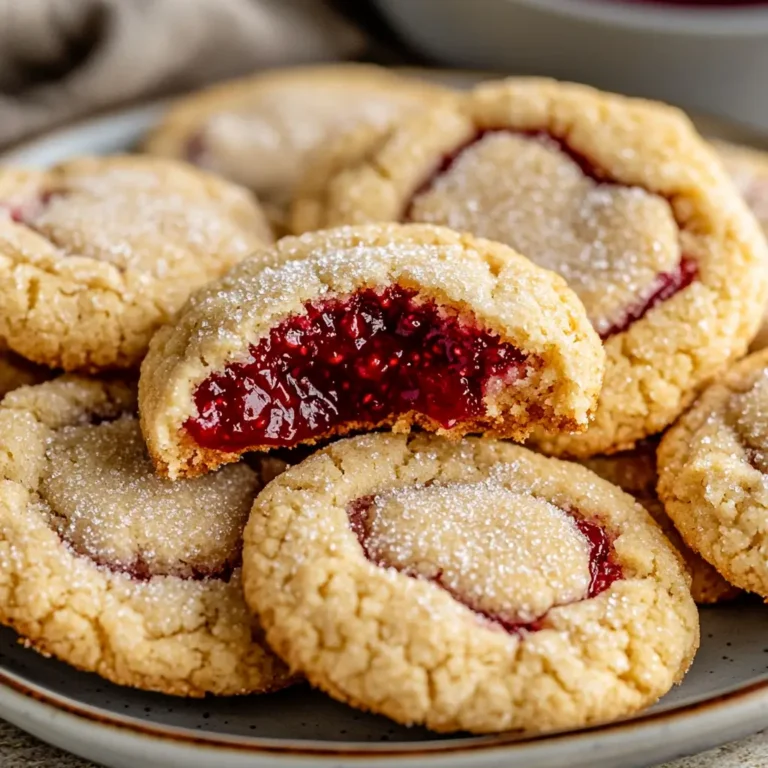 Soft and Chewy Raspberry Sugar Cookie
