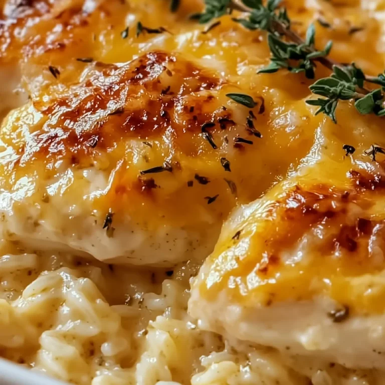 Cheesy Chicken and Rice Casserole