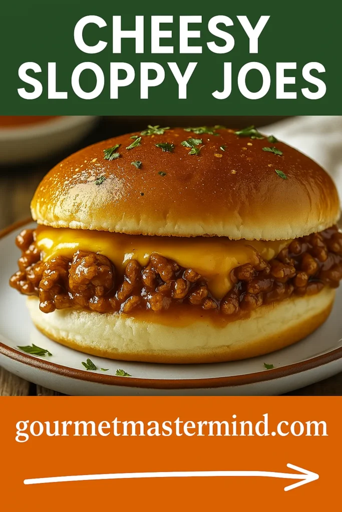 Cheesy Sloppy Joes