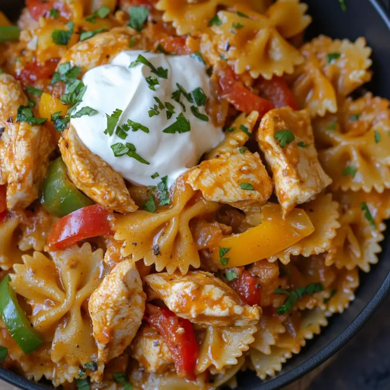 Chicken Fajita Pasta