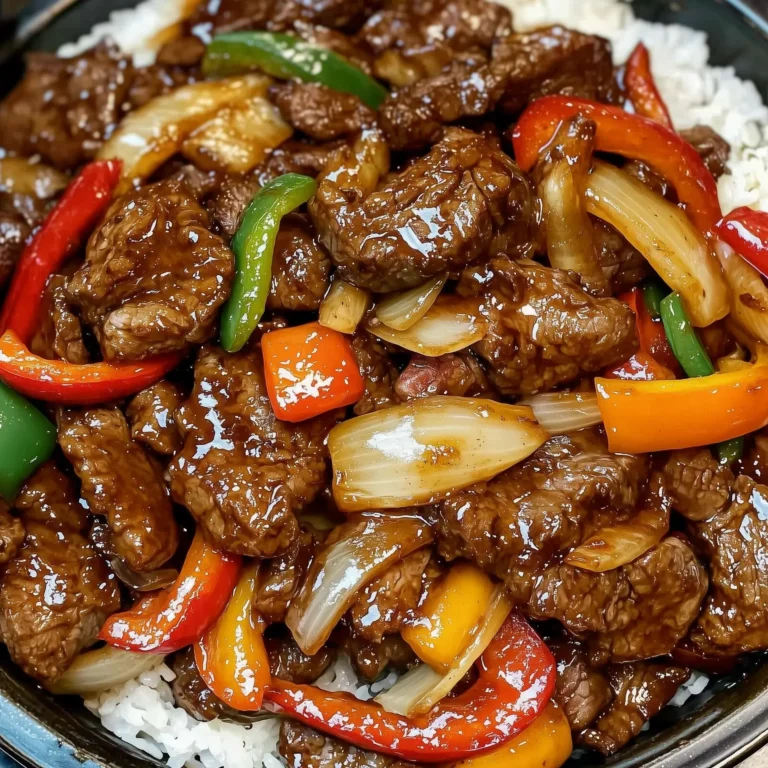 Chinese Pepper Steak with Onions