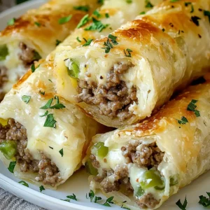 Keto Philly Cheesesteak Roll-Ups