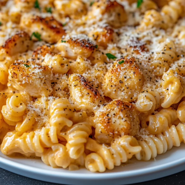 One-Pot Chicken Parmesan Mac & Cheese