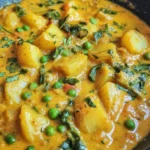 Creamy Potato & Pea Curry – Comfort in a Bowl