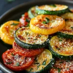Crispy Roasted Zucchini and Squash With Parmesan