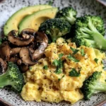 Savory Scrambled Eggs & Veggie Breakfast Bowl
