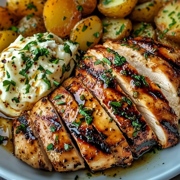 Spicy Greek Chicken with Hot Honey Whipped Feta & Crispy Potatoes