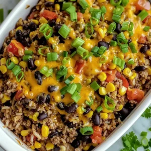 Taco Rice Casserole