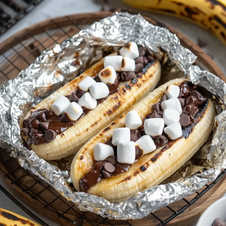 Campfire Banana Boats