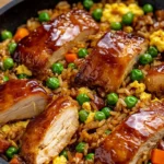 Bang Bang Chicken Fried Rice