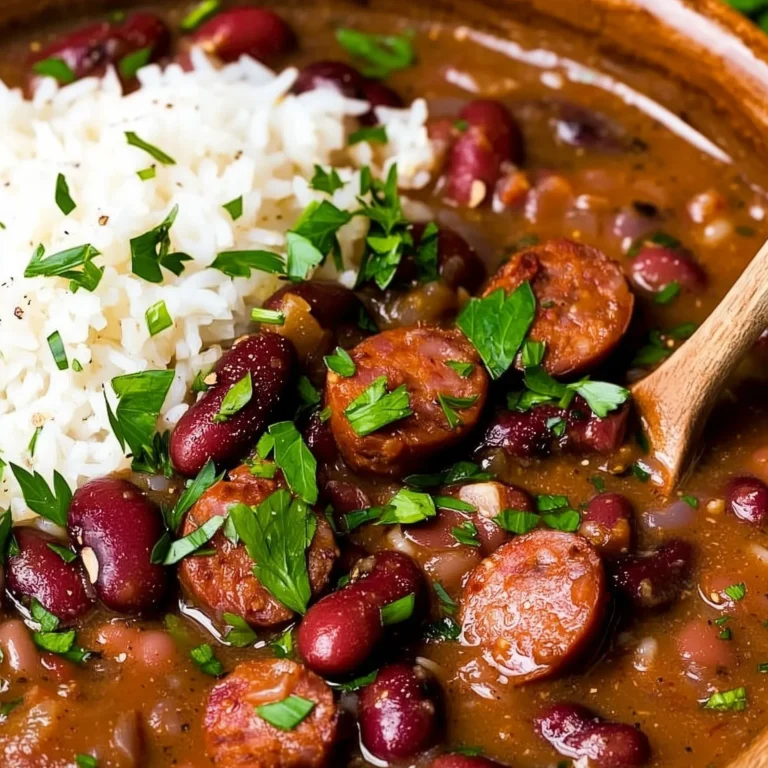 Red Beans & Rice with Andouille Sausage