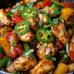 Spicy Jalapeño Chicken Stir-Fry