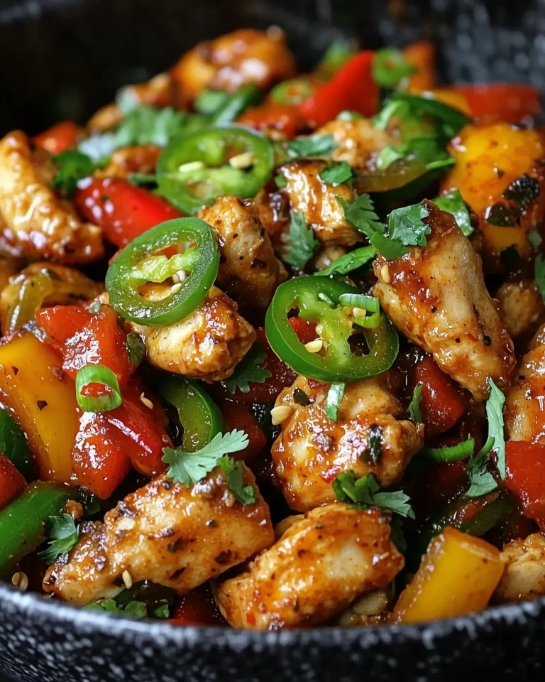 Spicy Jalapeño Chicken Stir-Fry