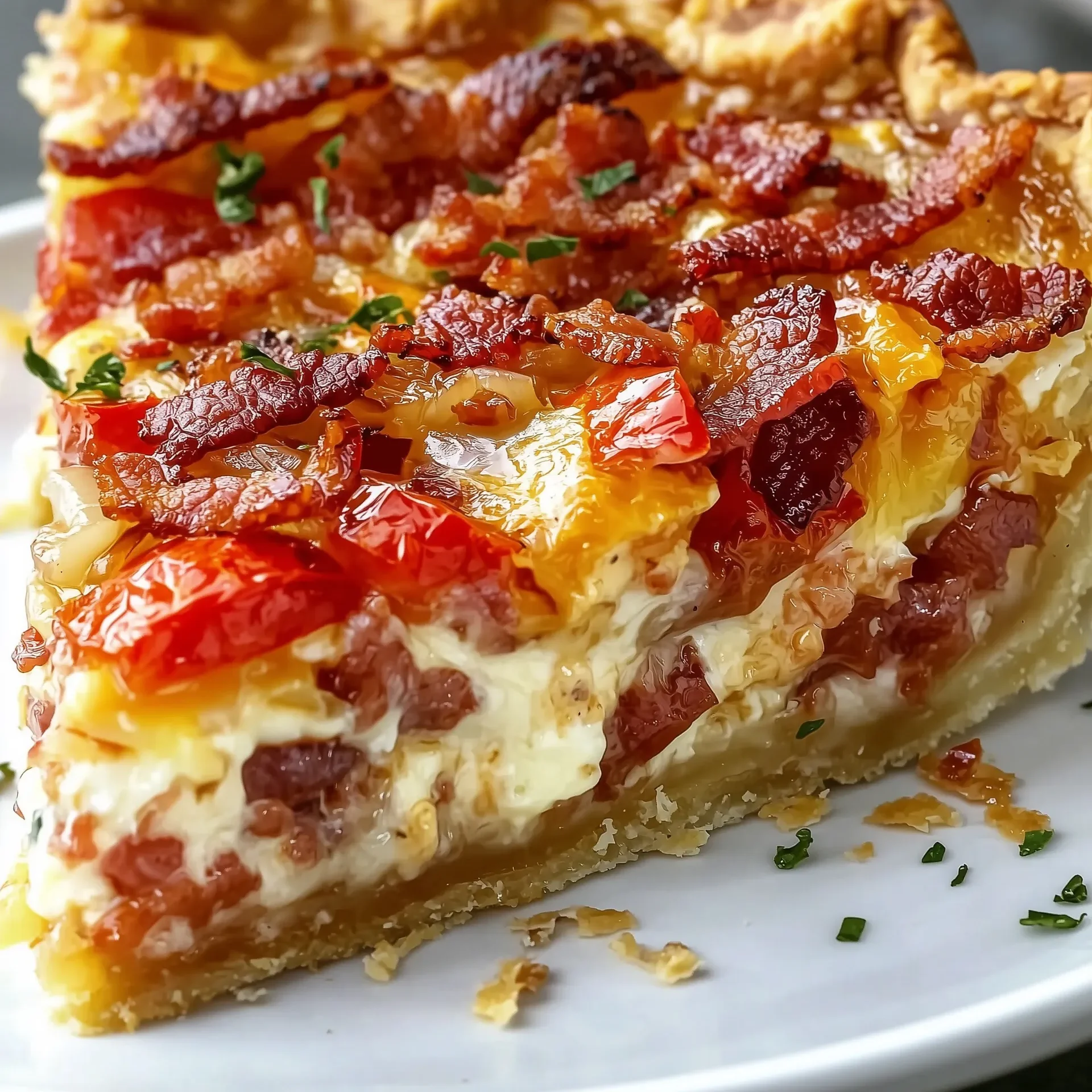 This Bacon Onion Tomato Pie Will Be Your New Go-To Recipe