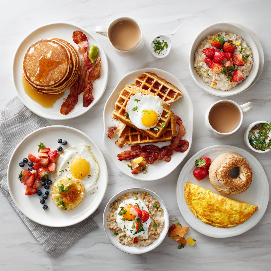 abdou 10 Breakfast Top down photorealistic food photography 317e4f4c de92 4e0f af09 f3a1d069a6dc 3