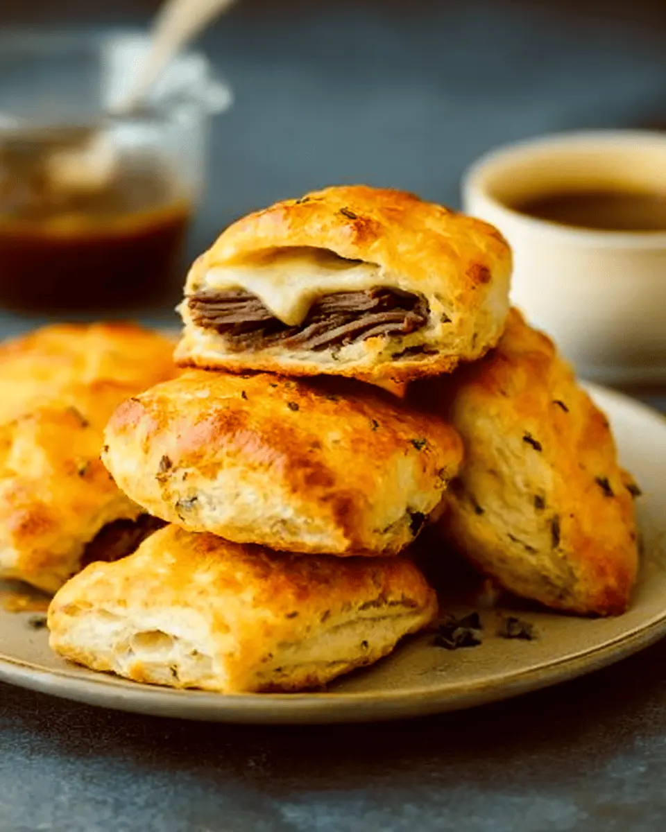 Baked French Dip Biscuits Recipe: Cozy Family Comfort Food 6 g0l22c0lskggvqtvrfdj