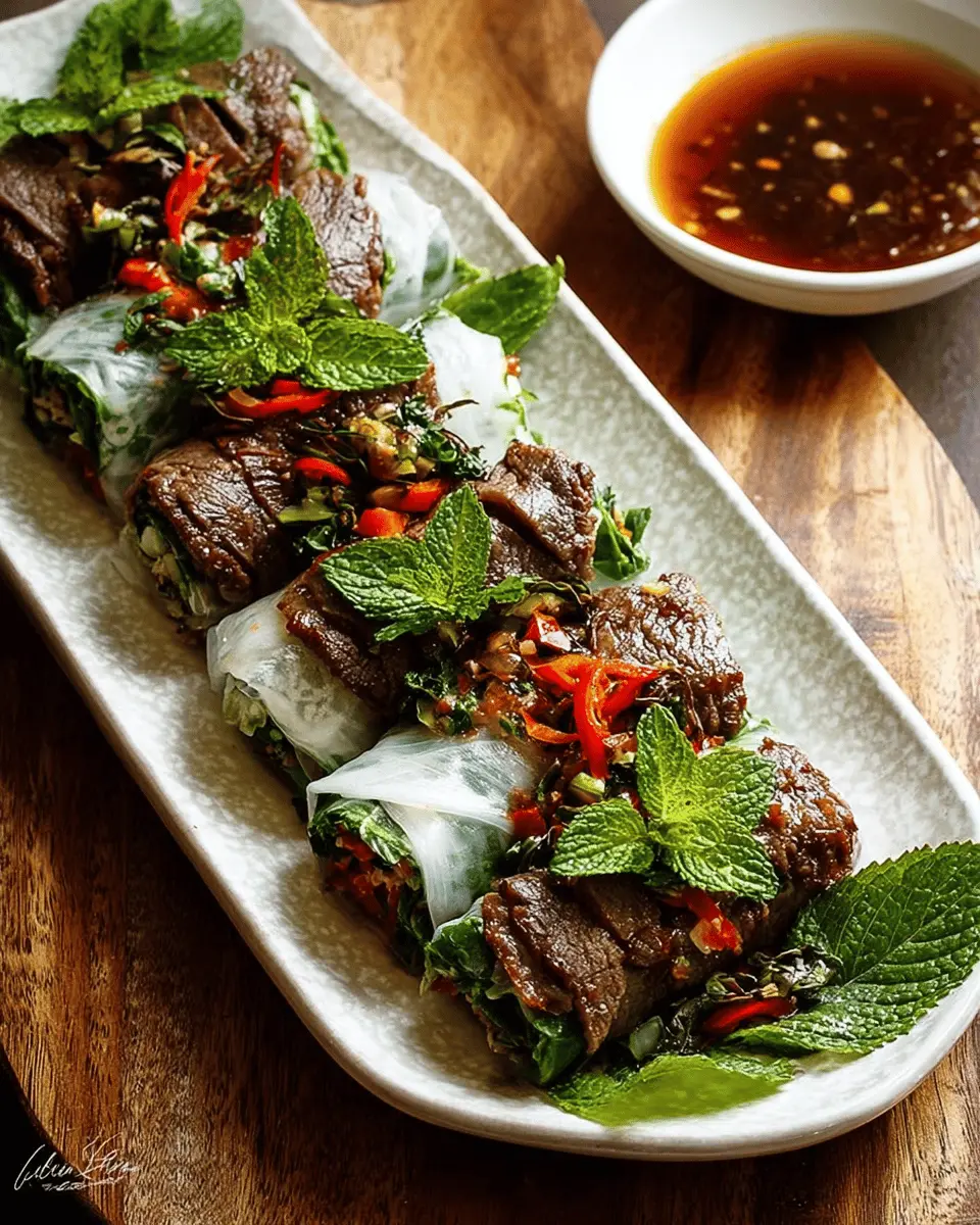 Thai Basil Beef Rolls: Irresistibly Fresh and Flavor-Packed 7 ieafd94d9qpookfebje4