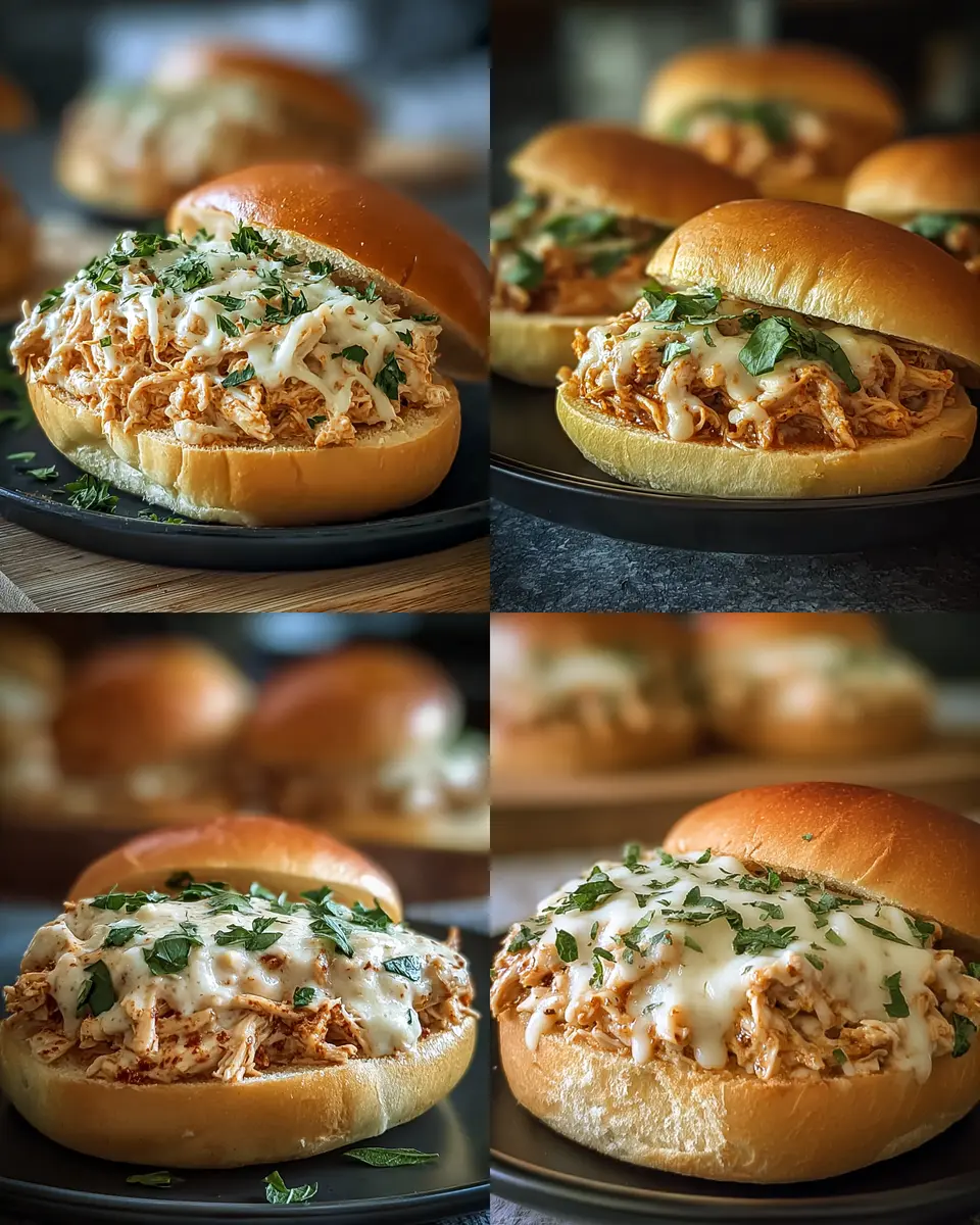 Chicken Alfredo Sloppy Joes: Indulgent Comfort Food Bliss 6
