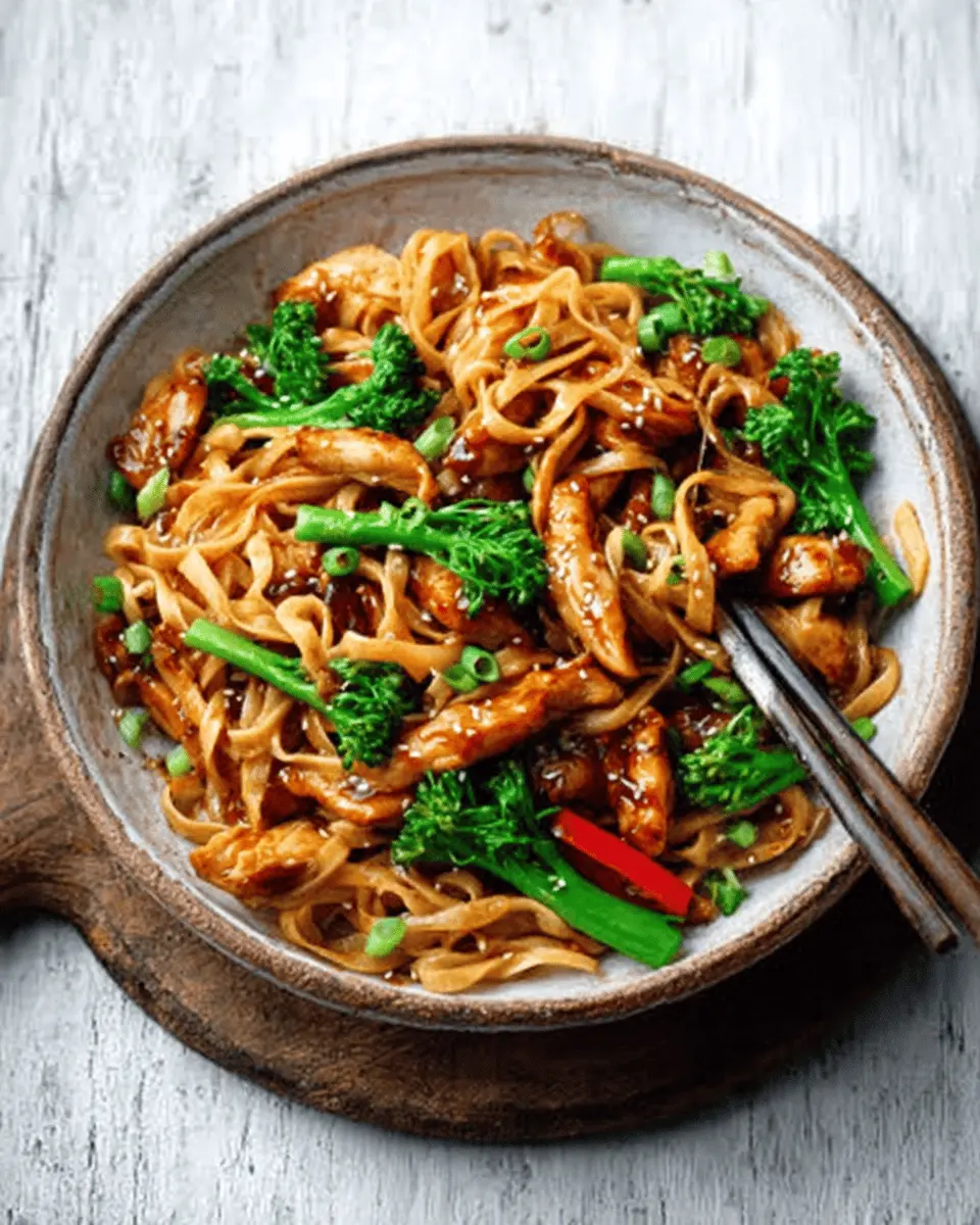 Sticky Garlic Chicken Noodles: Irresistibly Saucy Comfort! 7