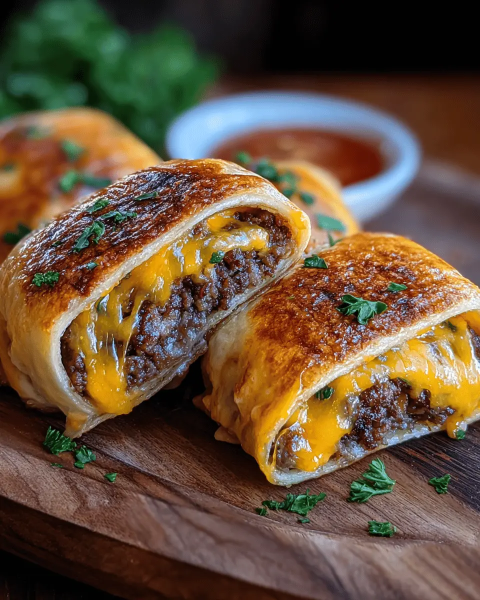 Easy Garlic Butter Beef Cheeseburger Rollups: Irresistibly Gooey! 5 r4qr0owmq970a6vjngfs