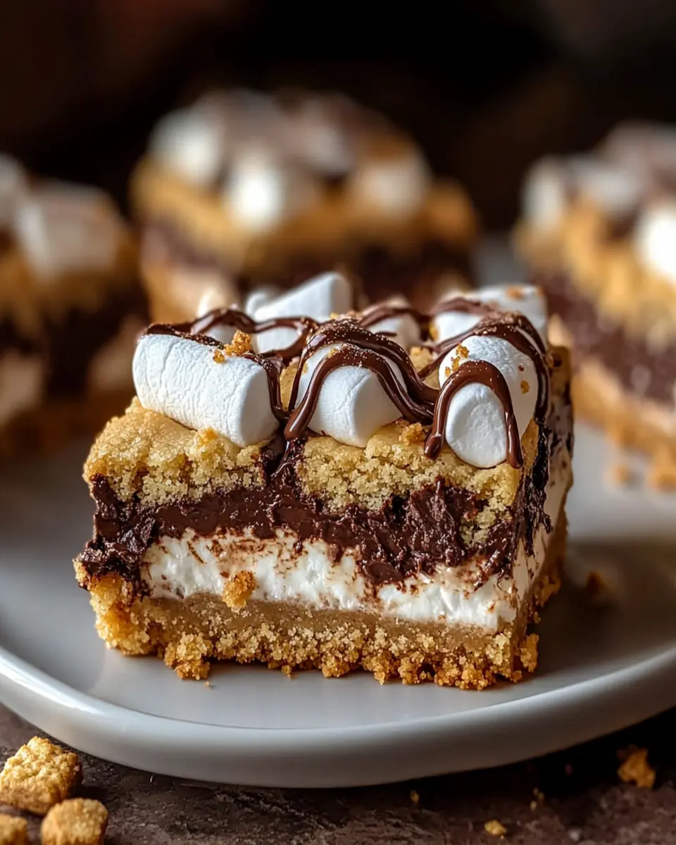 Home 1 Irresistible Smores Cookie Bars That Will Ignite Your Tastebuds